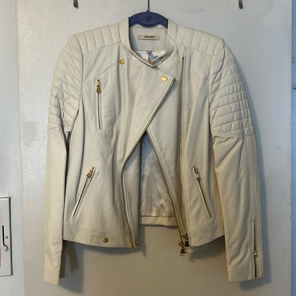 J Brand leather jacket